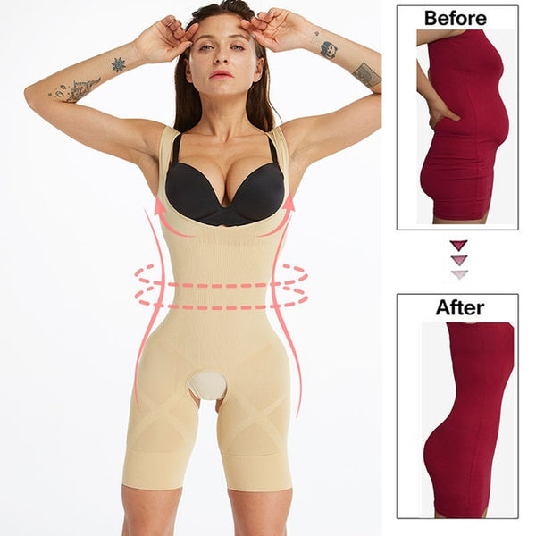 Waist trainer Seamless Shapewear Firm Full body shaper women Corrective Underwear Slimming Underwear modeling strap tummy shaper