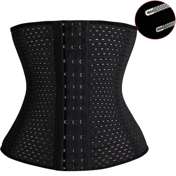 Waist Trainer Belt Corsets Steel Boned Body Shaper Women Postpartum Band Sexy Bustiers Corsage Modeling Strap cinta modeladora