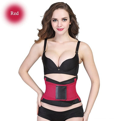 Women Waist Trainer Corset Shapers Slimming Belt Modeling Strap Body Shaper Slimming Corset Waist Belt Neoprene Lumbar Back Belt