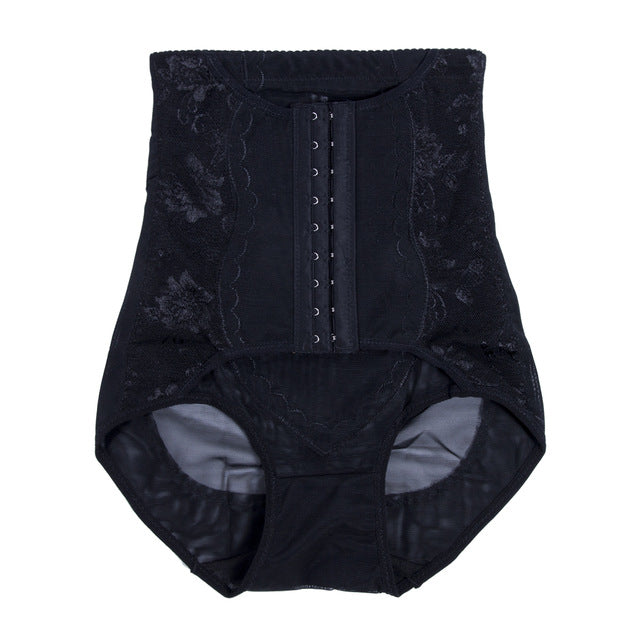 Women's High Waist Seamless Body Shaper Briefs Firm Control Tummy Thong Shapewear  Panties Girdle Underwear, Black, 4XL 